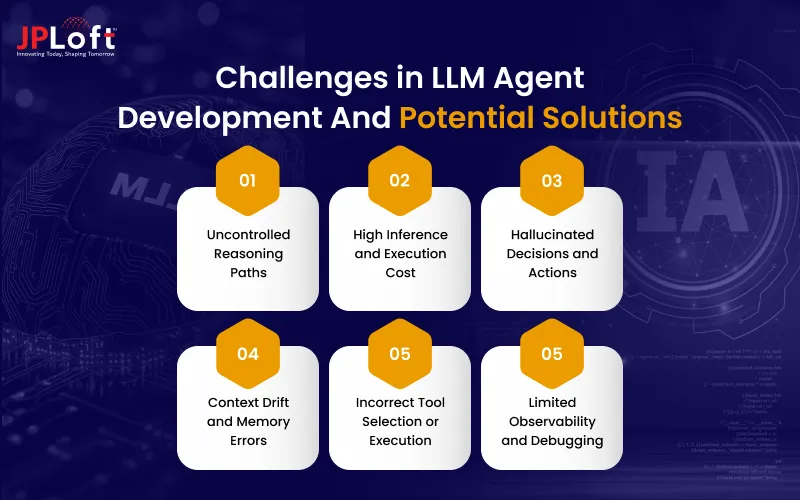 Challenges in LLM Agent Development And Potential Solutions